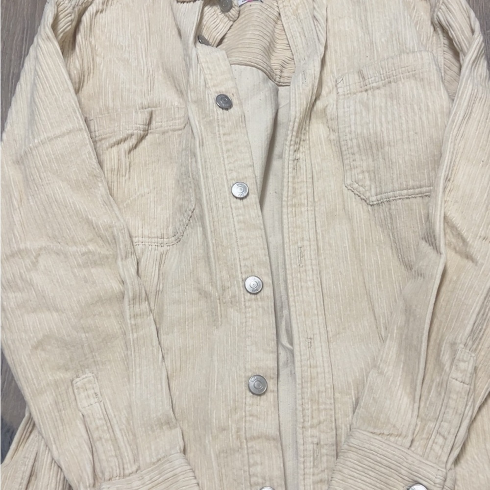 Zara Beige Utility Jacket
